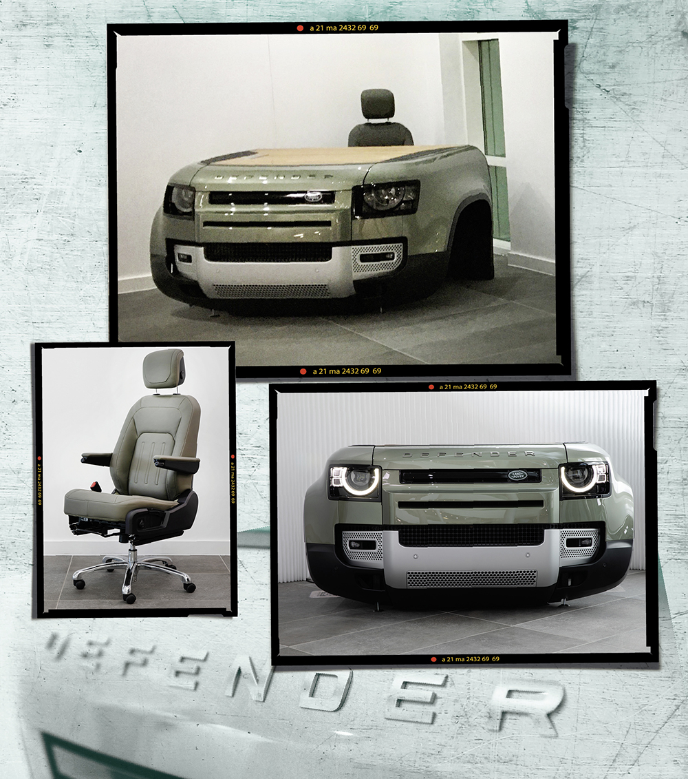 2020 Land Rover Defender Desk & Chair 